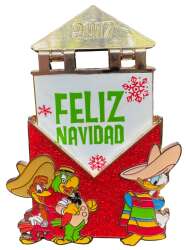 'Epcot Holidays Around The World 2017 - Donald Duck, Jose Carioca, and Panchito Pistoles - WDW'