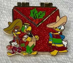Donald Duck, Jose Carioca, and Panchito Pistoles