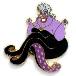 The Little Mermaid Map Pin - Ursula - DLR