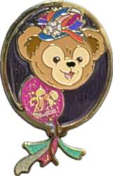 'Mickey &amp; Friends Mystery Pin Blind Pack HKDL 20th Anniversary Grand Celebration - Duffy - HKDL'