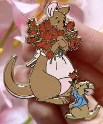 'Fantasy Pin Series: onlyhappythings - Kanga &amp; Roo Mother’s Day flowers - FSY'