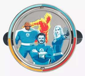 Fantastic Four: First Steps Spinning Logo