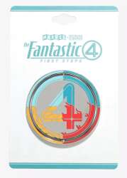 103778 - The Fantastic 4: First Steps - Fantastic Four: First Steps Spinning Logo - Disney Licensed alternate image