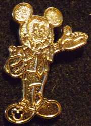 WDW Hidden Mickey Series 2013 Wave B: Disney&#039;s Pin Traders Icons Collection - Mickey Mouse CHASER - WDW