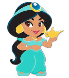 'Chibi Heroines - Jasmine - WDI'