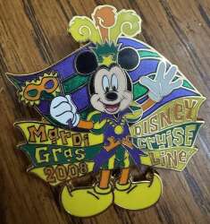 104021 - Mardi Gras - Mickey Mouse Dressed as a Jester - Disney Cruise Line alternate image