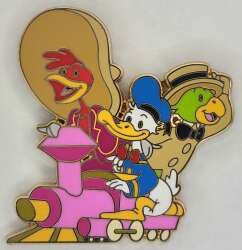 104047 - Destination D23: Disney Destinations Mystery Collection - Three Caballeros on Train - Walt Disney Imagineering alternate image
