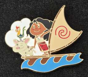 Moana, Hei Hei and Pua