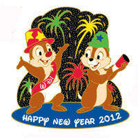 104075 - New Year's Eve/Day - WDI - Chip and Dale - Celebrating New Year 2012 - Walt Disney World alternate image