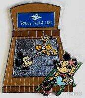 DCL - Minnie, Mickey, Angry Donald, Pluto - Swimming Pool - Disney Cruise Line