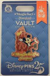 Mickey Mouse with Flag - Magic Key Exclusive