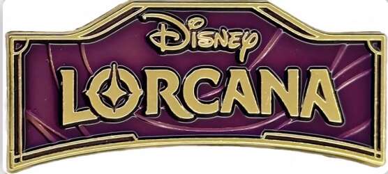 Disney Lorcana ピンバッジ　赤(紫) Disney Lorcana】リーグピンバッジ | Huskita TCG