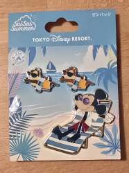 104221 - SuiSui Summer - SuiSui Summer 2024 Pin Set - Tokyo Disneyland Resort alternate image