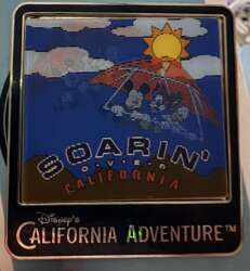 Soarin’ over California -Mickey, Donald and Goofy Lenticular