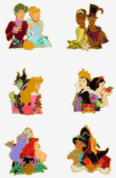 'Disney Princess &amp; Villain Duo Blind Box - Complete Set of 6 - LFLY'