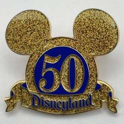 104292 - Happiest Homecoming on Earth Mickey Icon - Castmember Glitter Sparkle 50th Anniversary Mickey Icon - Theme Park Cast Member Exclusive alternate image