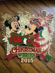 'Christmas 2015 - Christmas Wishes 2015 - Minnie and Mickey - TDR'