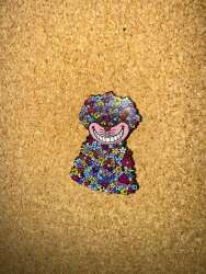 Click to view the Cheshire Cat Covered in Flowers details