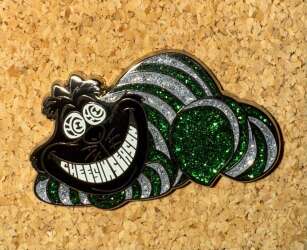 Click to view the Green Glitter Cheshire Cat - Cheesin Season details