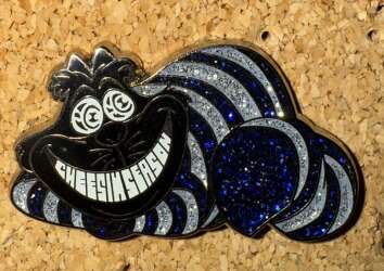 Click to view the Blue Glitter Cheshire Cat - Cheesin Season details