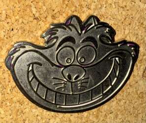 'Metal Cheshire Cat Face'