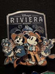 Fireworks at the Riviera - Mickey, Minnie, Donald and Daisy