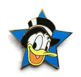 Click to view the Donald Top Hat Blue Star details