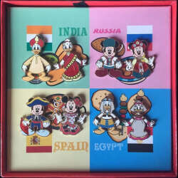 104433 - Disney Store Expo 2010 - World Food Costumes Pin Set - Disney Store Japan alternate image