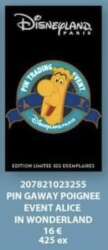 Alice in Wonderland Pin Trading Event 2024 - Doorknob - DLP