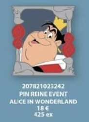 Alice in Wonderland Pin Trading Event 2024 - Queen of Hearts - DLP