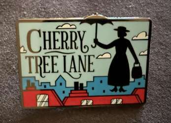 34980 - D23 Fantastic Worlds Pin Set - Cherry Tree Lane - Disney Fan Club alternate image