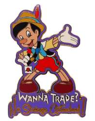 'Wanna Trade? - Surprise Pin - “No Strings Attached!” - WDW'