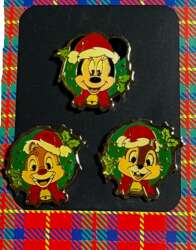 DSJ Three Pin Wreath Set - Mickey Chip & Dale