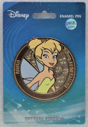 Pink A La Mode (PALM) - Golden Character Coin Series - Wave 7 - Peter Pan - Tinker Bell - DLIC