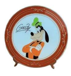 'Mickey &amp; Friends Signature Platter and Mugs - Goofy Plate - SDR'