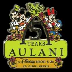 Aulani 5 Year Anniversary
