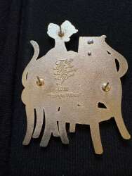 'Faithful Felines - Si and Am with Aunt Sarah&#039;s Portrait - FSY'