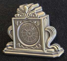 104533 - 2025 Disney Treasure DVC Member Charter Blind Bag Pins - Haunted Mansion Parlor Mantle Clock - Disney Vacation Club alternate image