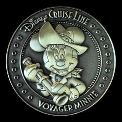 '2025 Disney Treasure DVC Member Charter Blind Bag Pins - Voyager Minnie Disney Treasure Keel Coin - DVC'