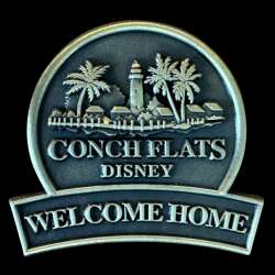 Disney's Old Key West Conch Flats Welcome Home Sign