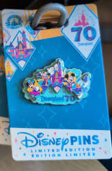Mickey & Friends 70th Dated Pin - July 17, 1955/2025