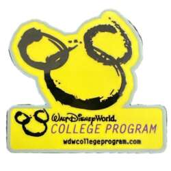 Yellow Mickey Icon with Logo