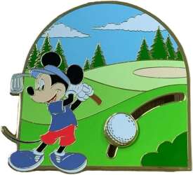 'Loungefly - Collector Box - Mickey Mouse Golfing - LFLY'