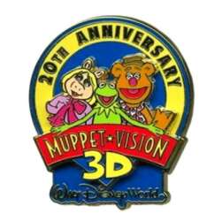20th anniversary: Miss Piggy, Kermit and Fozzie