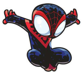 'SDCC 2025 - Marvel Skottie Young - Spider-Man (Miles Morales) - DLIC'