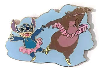 Stitch and Hyacinth Hippo Dancing