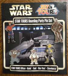 Star Tours Boarding Party 5 pin Set