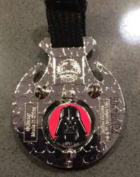 'runDisney: Star Wars Half Marathon Weekend - Rebel Challenge Medal Pin - DLR'