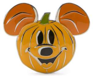 'Mickey Mouse Family Halloween Collection - 3D Cloisonne Mickey Mouse Jack o&#039; Lantern - MLT'