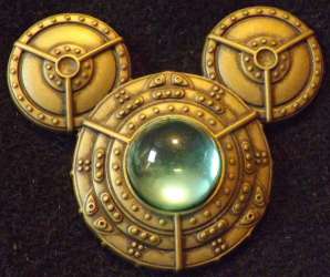 Steampunk with Green Stone